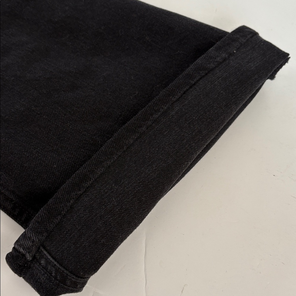 Everlane The Slouch black bootcut jean 5 pocket zip and button close - Picture 11 of 16